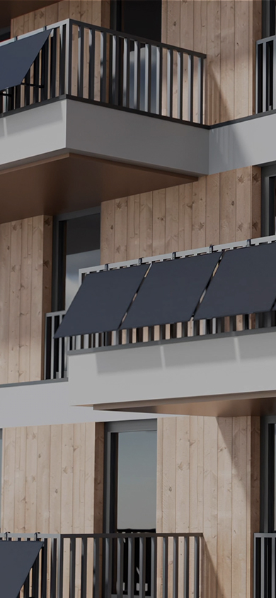 GLASS-LIGHT PANEL KIT 210 Wp × 2