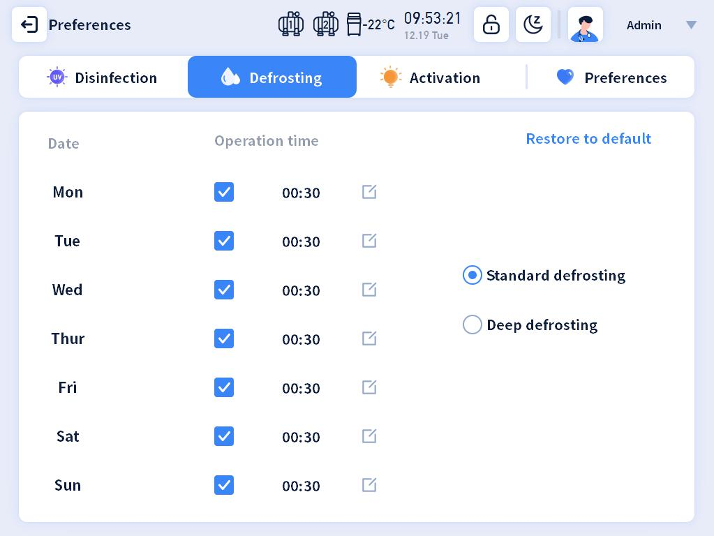 Improved workflow