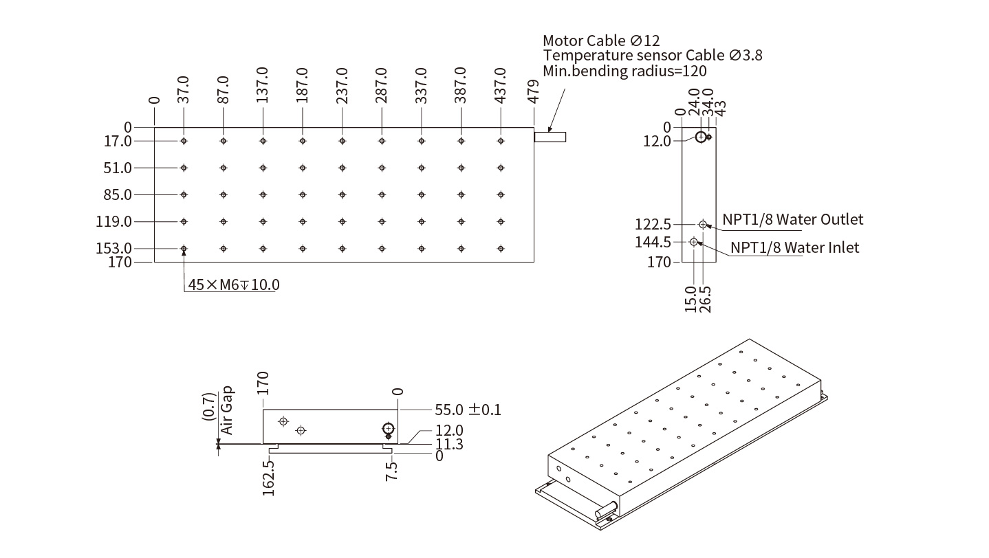 AKH130-W-H-B4 尺寸图