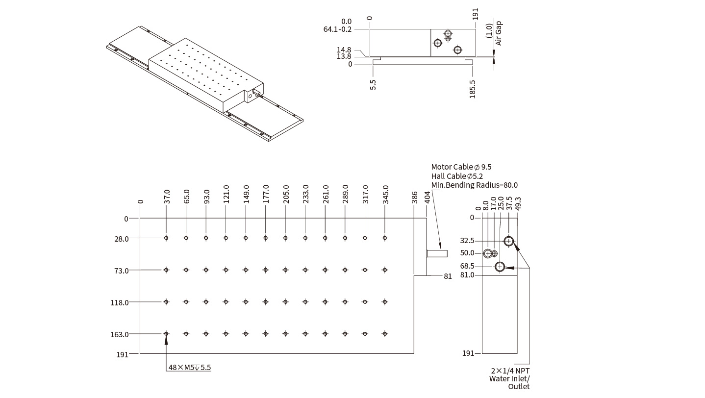 AKM150-W-B4 尺寸图
