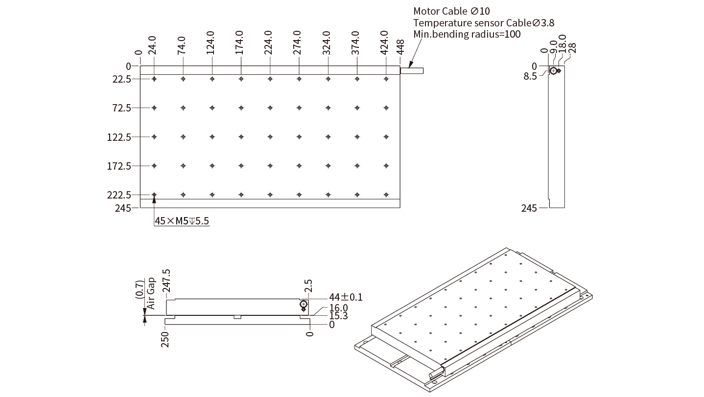 AKH200-N-L-B4 尺寸图