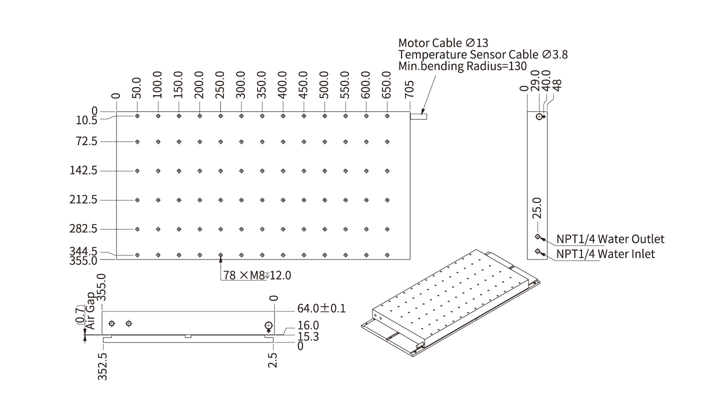 AKH300-W-L-B6 尺寸图