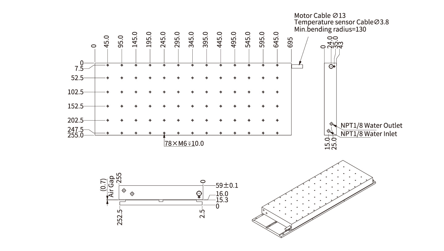 AKH200-W-L-B6 尺寸图