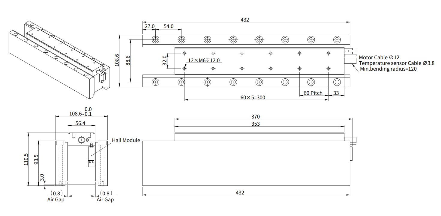 AKD080-A-B3-N-H 尺寸图