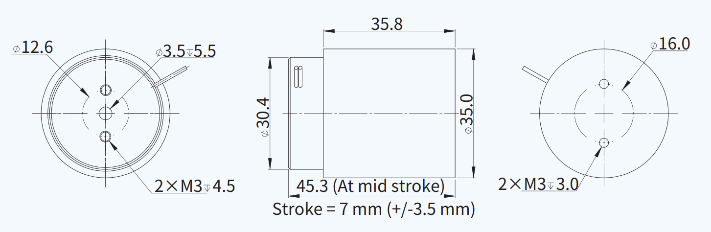 AVM35-HF-7 尺寸图