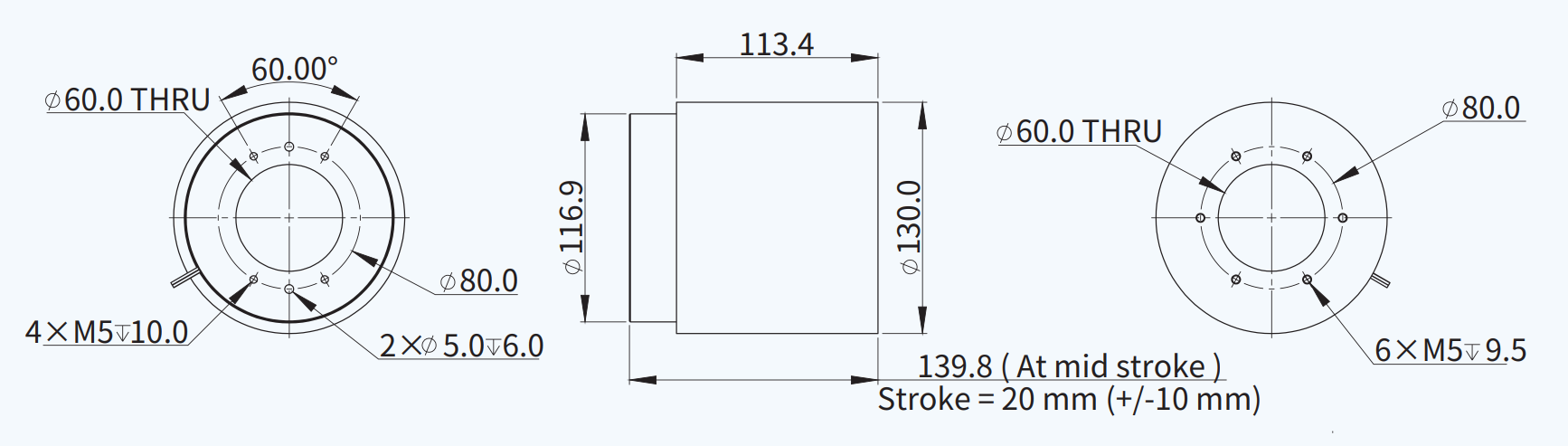 AVM130-HF-20 尺寸图