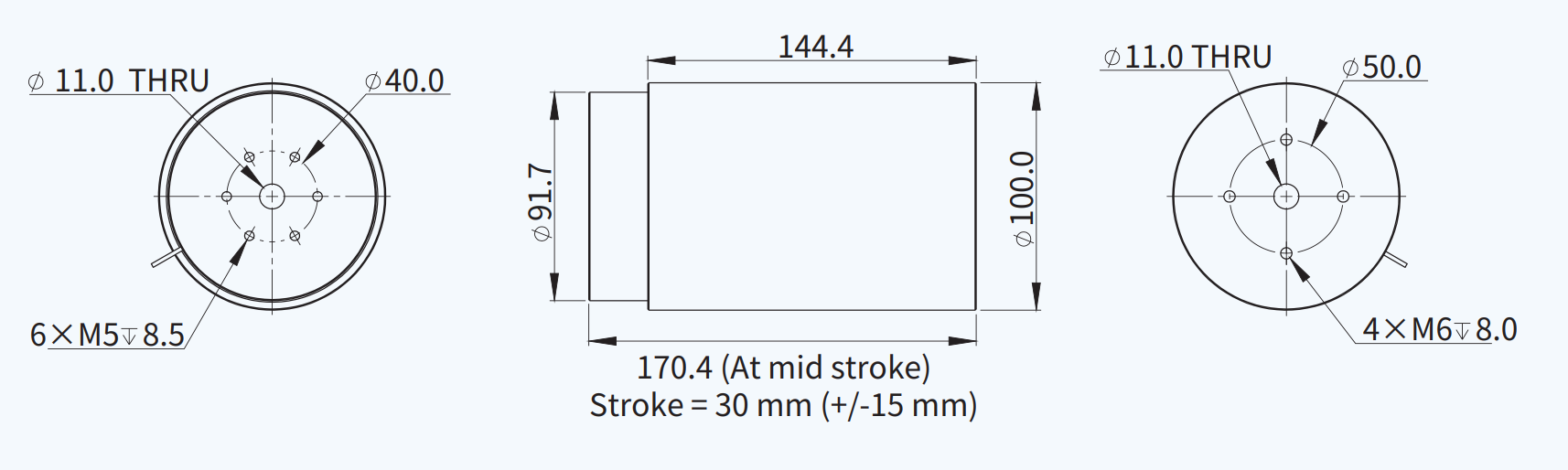 AVM100-HF-30 尺寸图