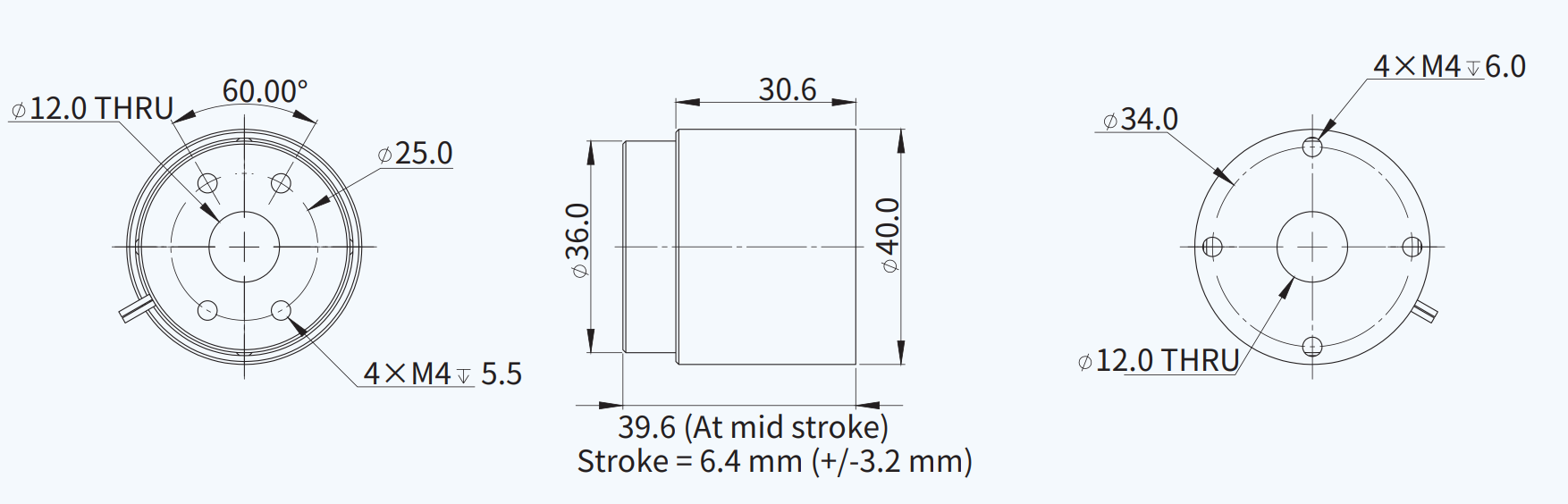 AVM40-HF-6.4 尺寸图