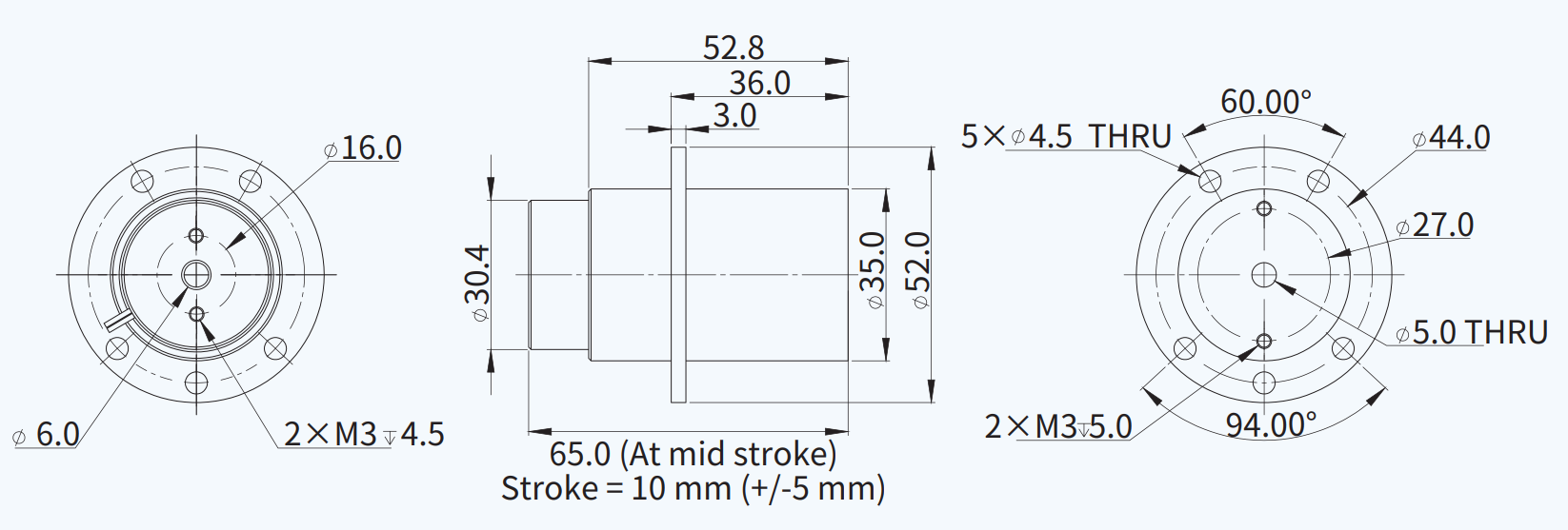 AVM35-HF-10 尺寸图