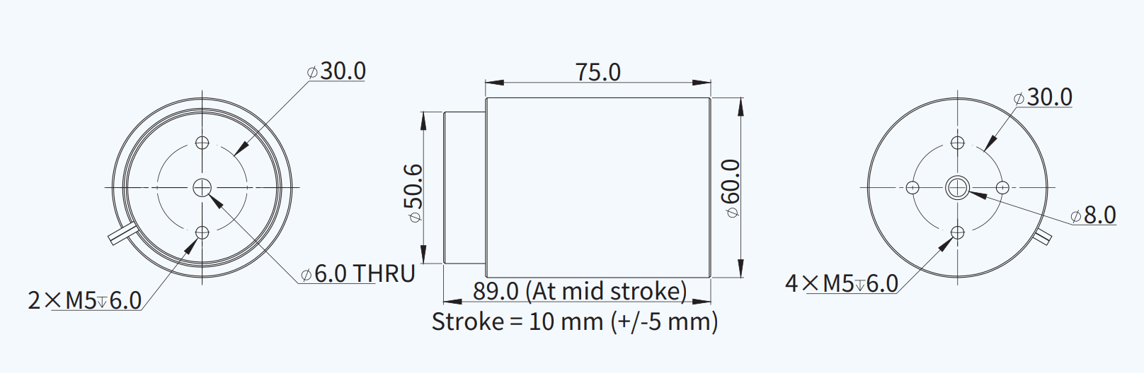 AVM60-HF-10 尺寸图