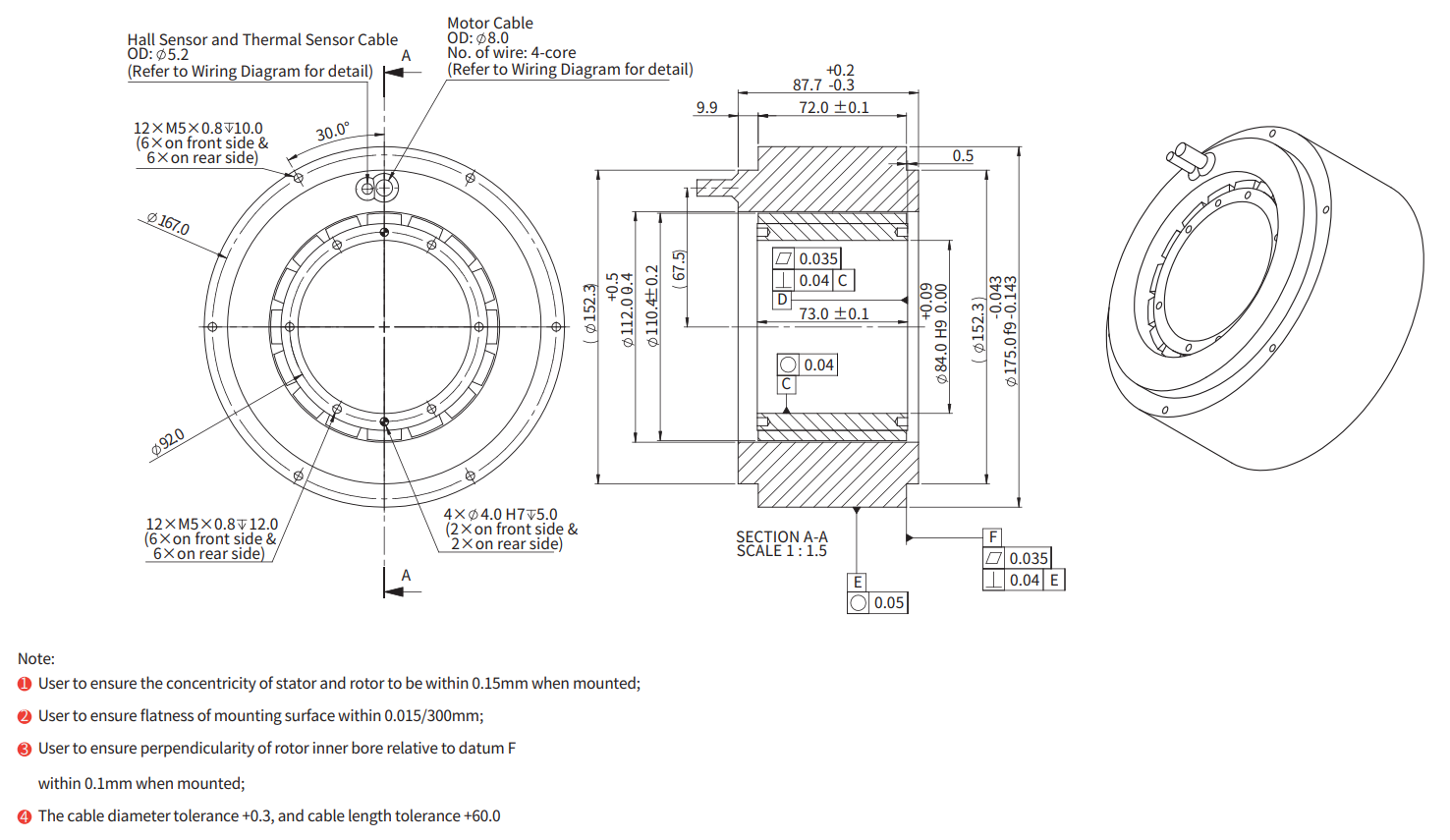 ADR175-P-72（并联） 尺寸图