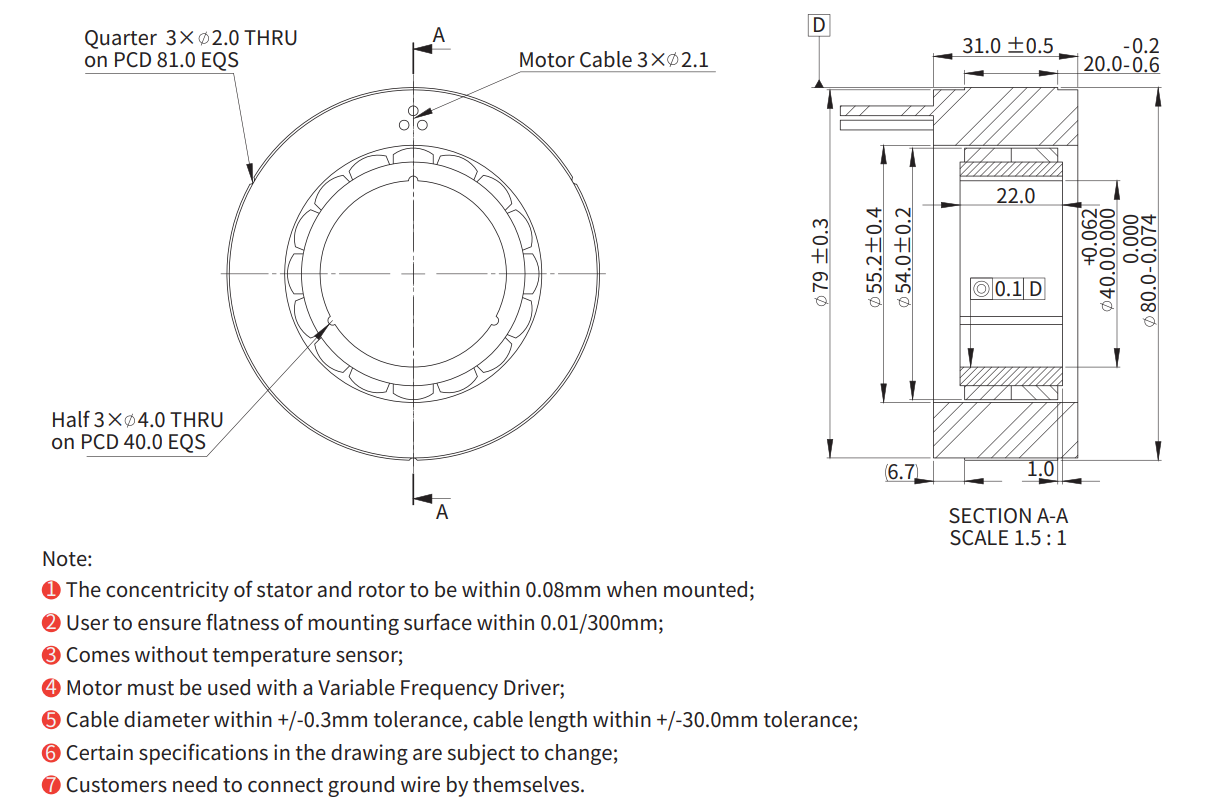 ADR080-F-020（高速） 尺寸图