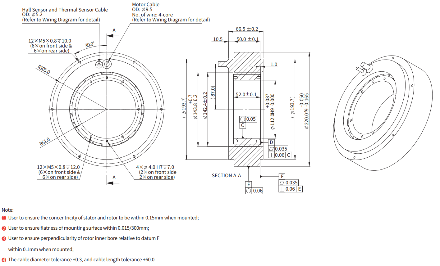 ADR220-P-50（并联） 尺寸图