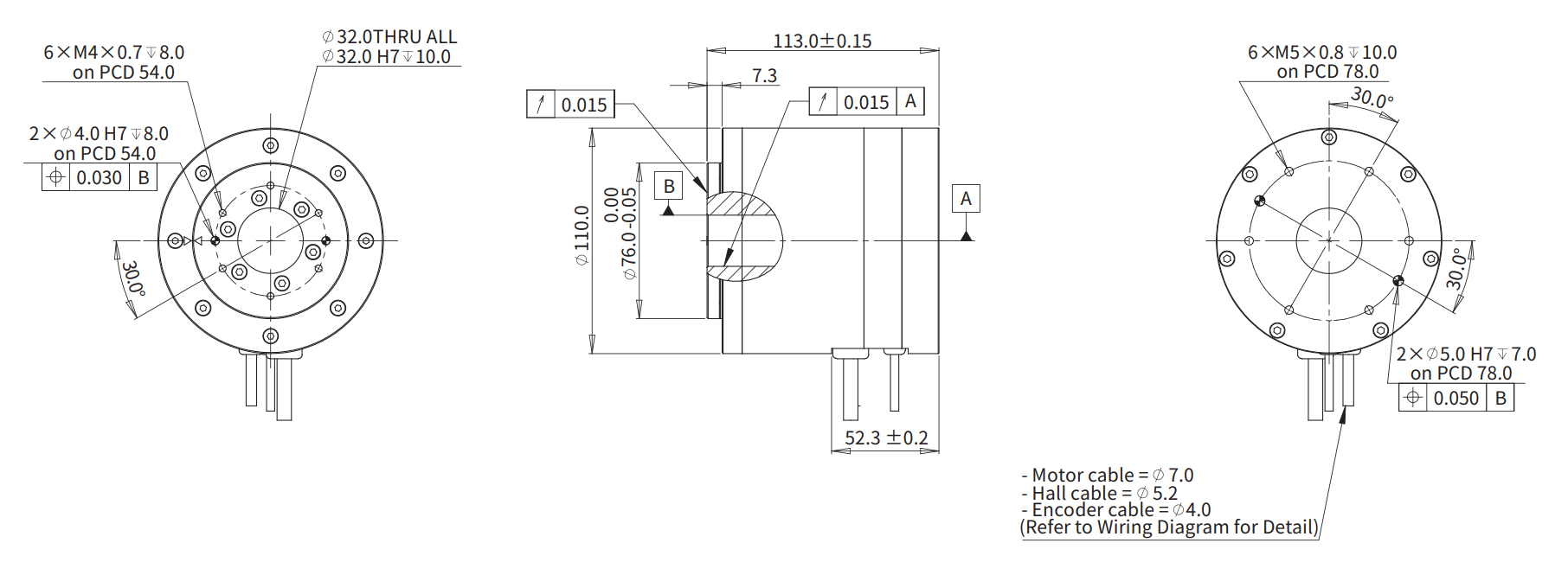 ADR110-B113（并联） 尺寸图
