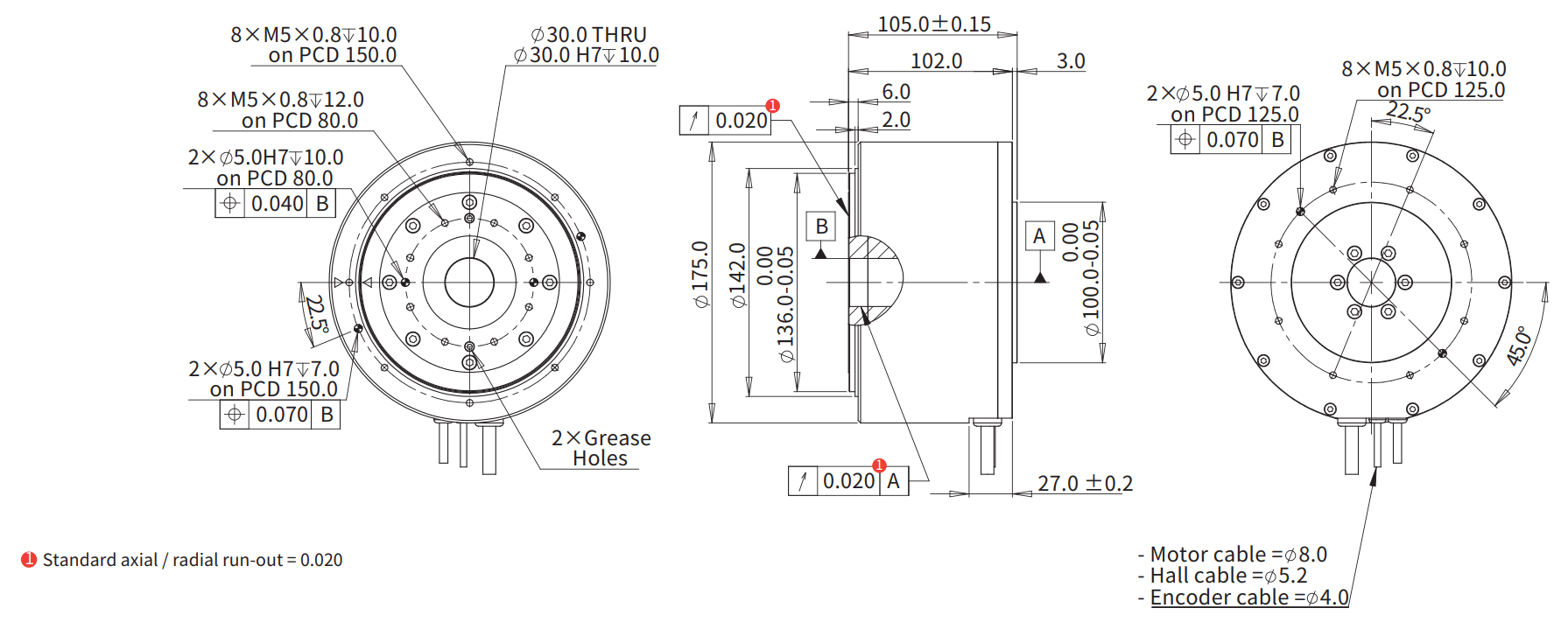 ADR175-A102（串联） 尺寸图