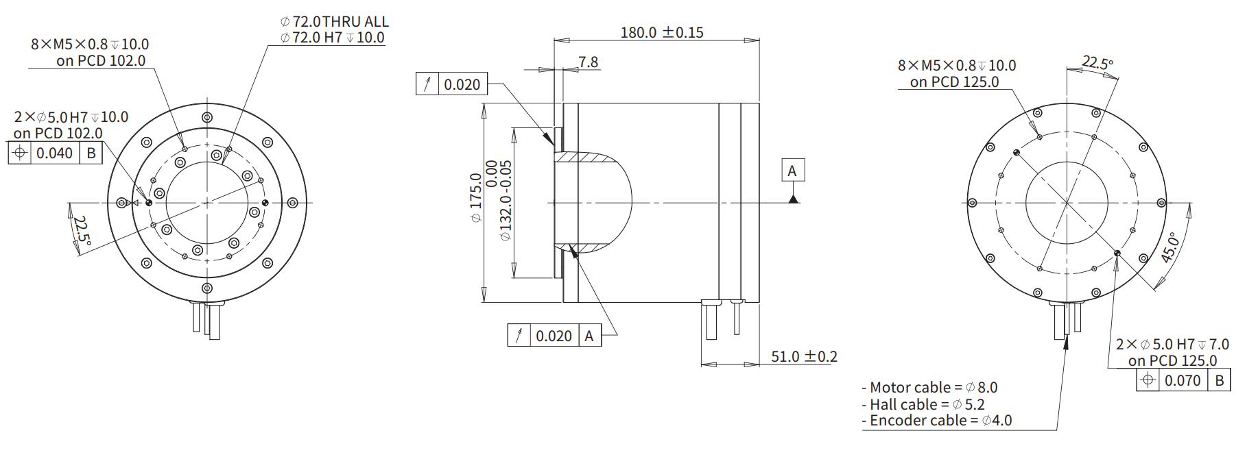ADR175-B180（串联） 尺寸图