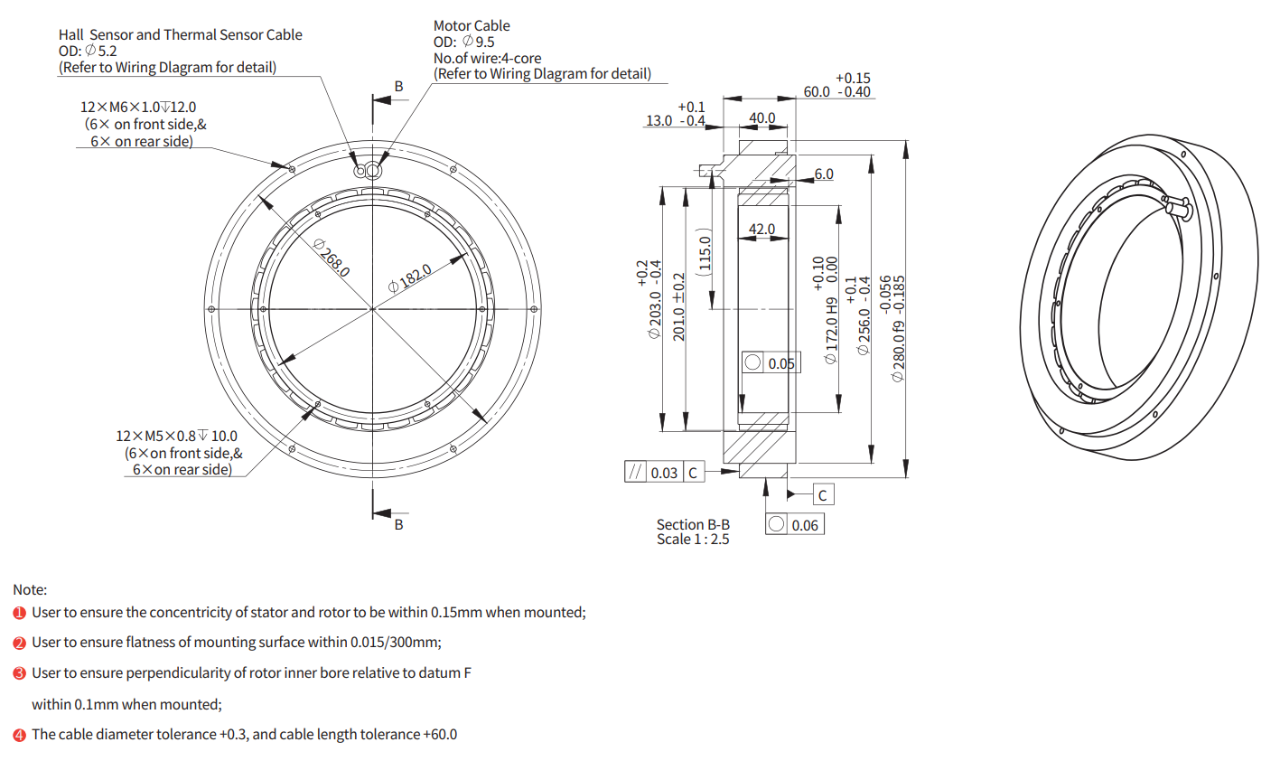 ADR280-P-40（串联） 尺寸图