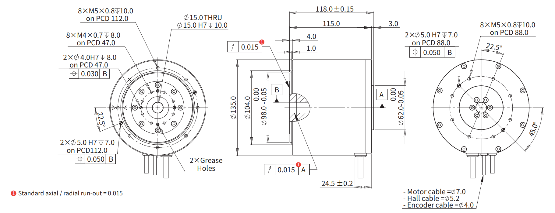 ADR135-A115（串联） 尺寸图