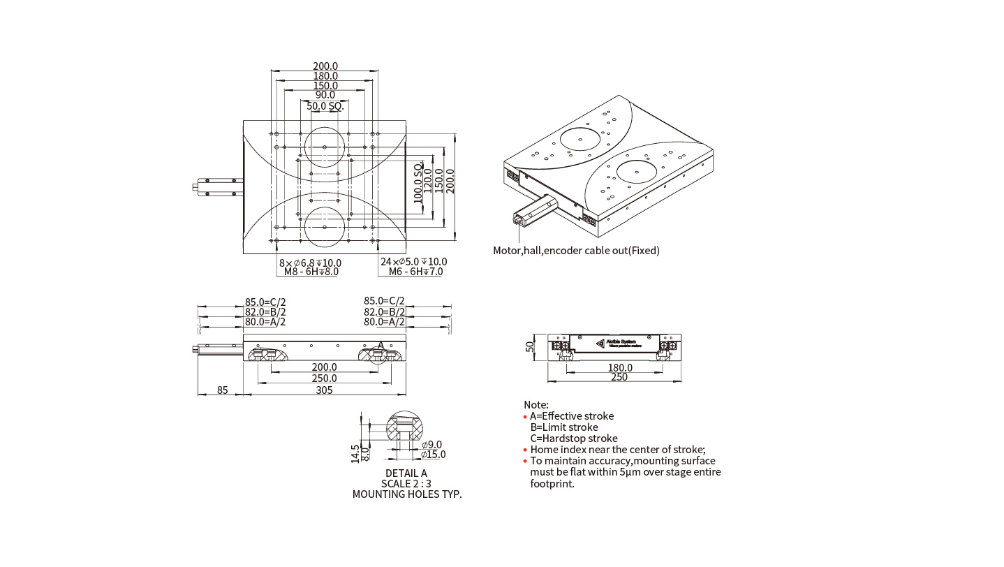 XRL250P-210尺寸图