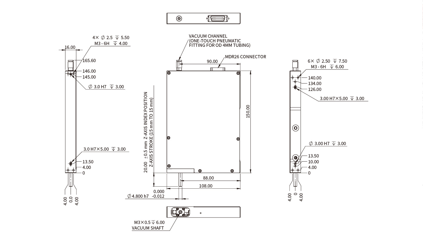 APC16B-Z30 尺寸图