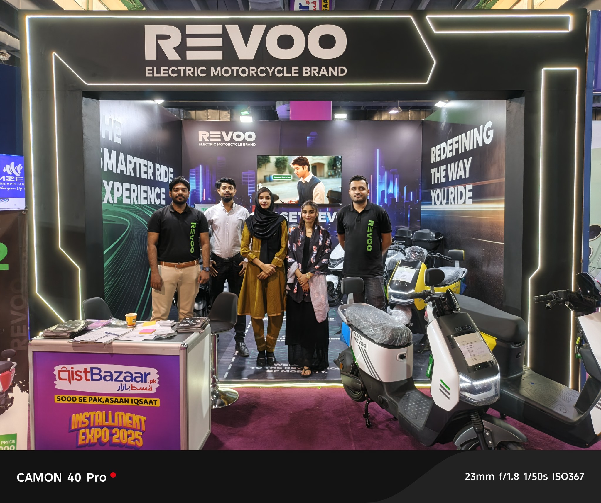Revoo Electric motorcycles made a powerful appearance