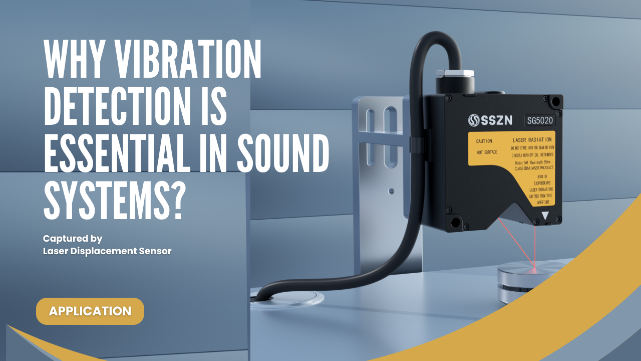 Sound System Vibration Detection with SinceVision&amp;#039;s SG5020 Laser Displacement Sensor