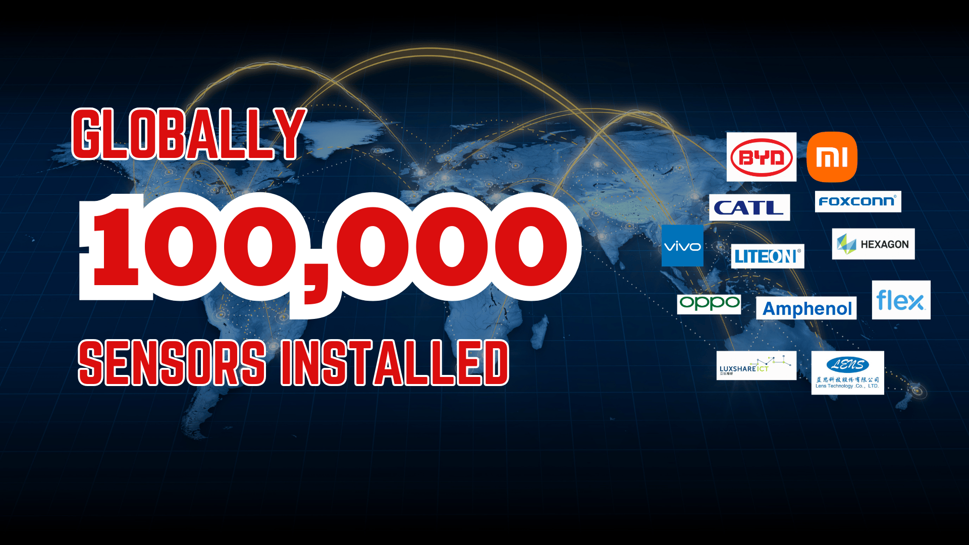 SinceVision Hits Major Milestone: 100,000 Sensors Deployed Worldwide