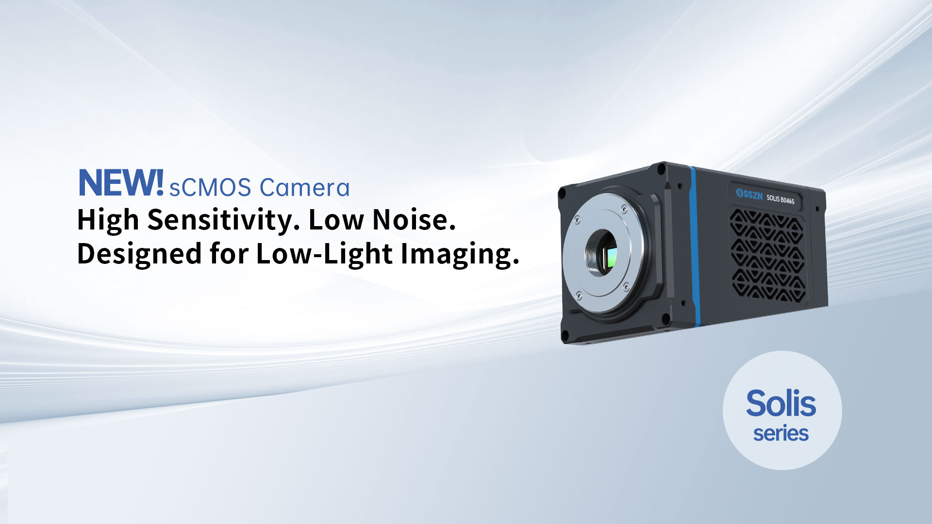 SinceVision Launches New Back-Illuminated Cooled sCMOS Camera Series for Ultra-Low-Light Scientific Imaging