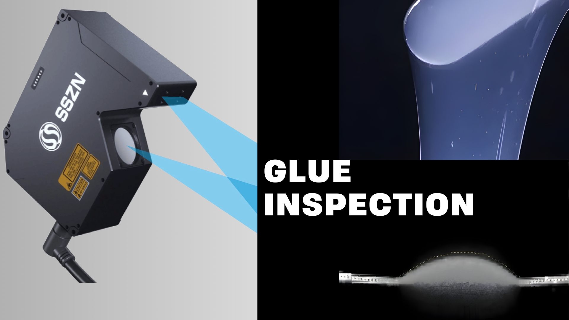 Solving Measurement Challenges in Opaque and Semi-Transparent Glue Inspection with SinceVision 3D Laser Profiler