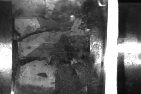 Real-time observation of Hopkinson bar impact tests