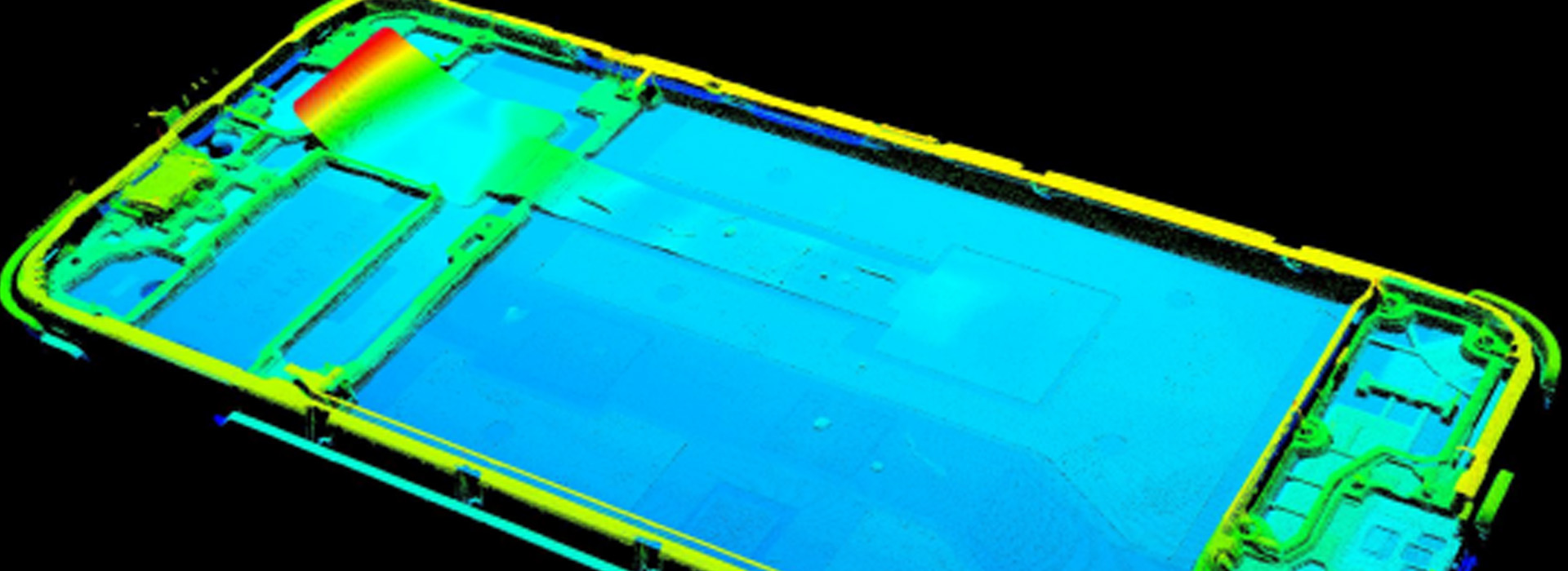 线激光手机中框FPC异物检测