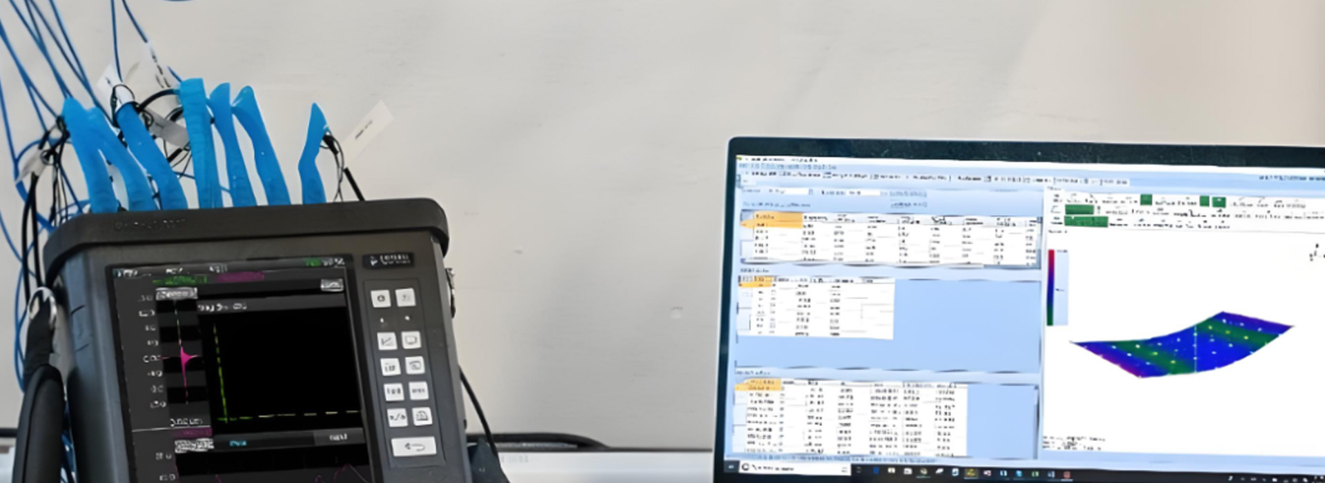 Observation of Vibration Modal Testing for Bio-inspired Wings