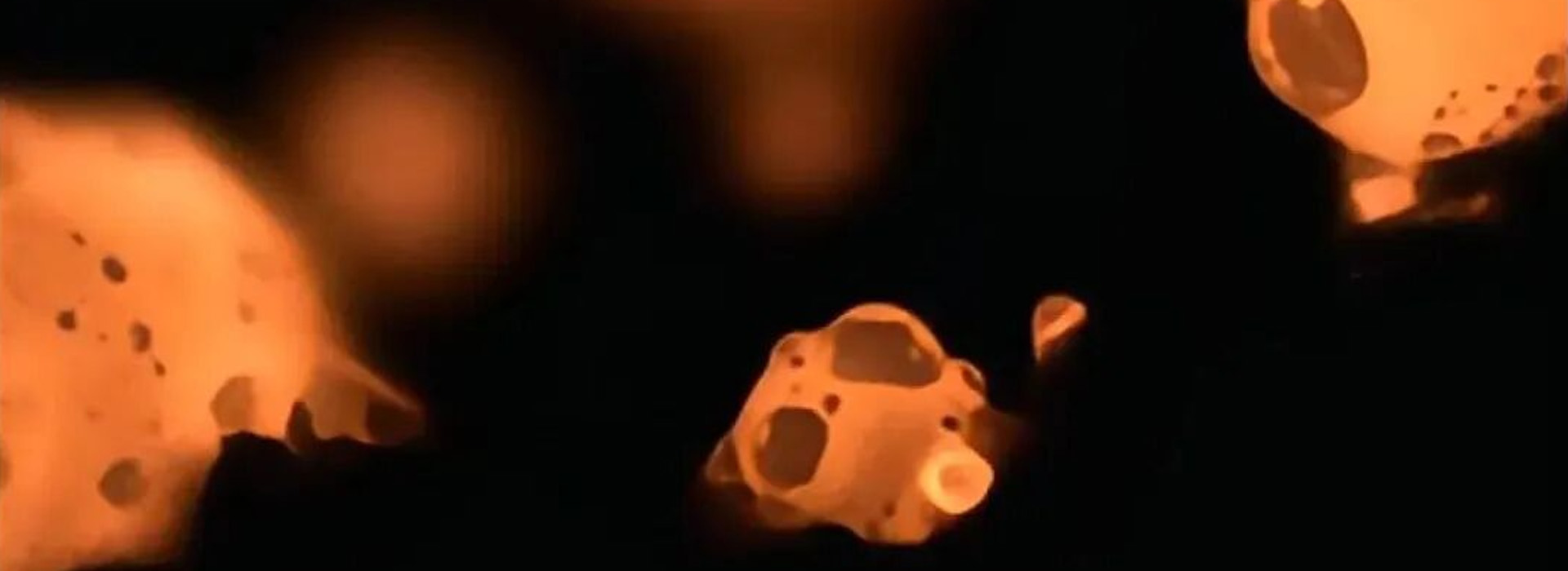 Observation of Special Material Combustion