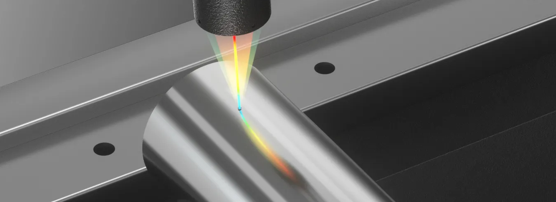 Roll Runout Detection with SinceVision's Spectral Confocal Sensor