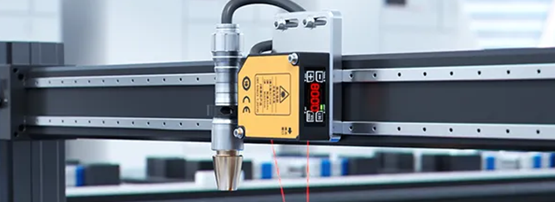 Detection of Busbar Welding Defocus with SinceVision Laser Displacement Sensor