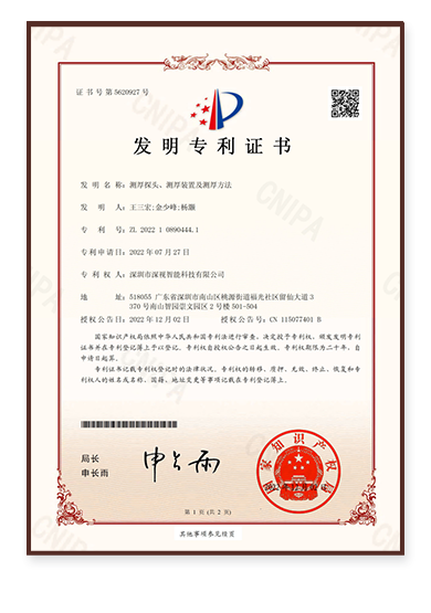 Patent Certificates
